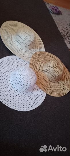 Шляпа женская летняя белая