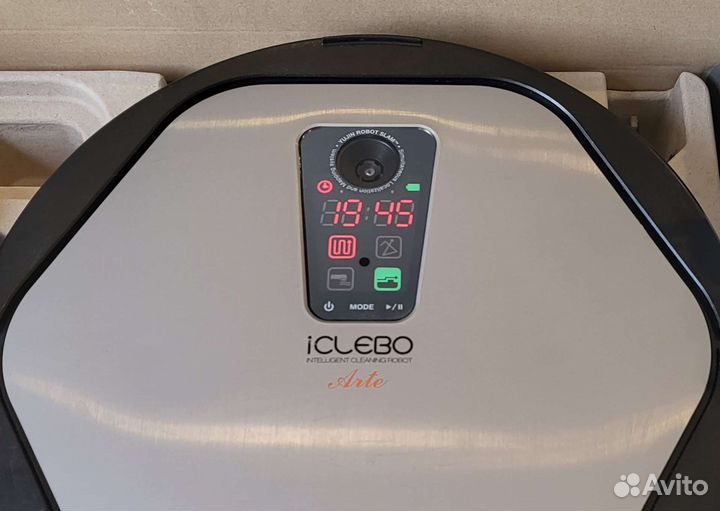 Робот-пылесос Iclebo arte, silver