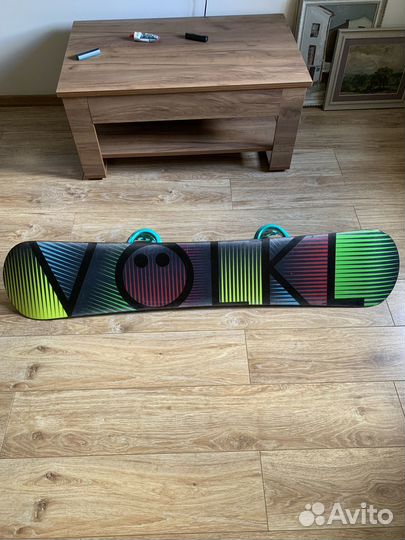 Сноуборд +крепление salomon