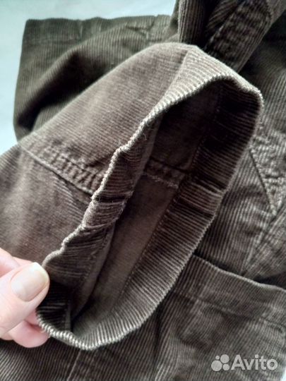 Джинсы вельветовые на девочку