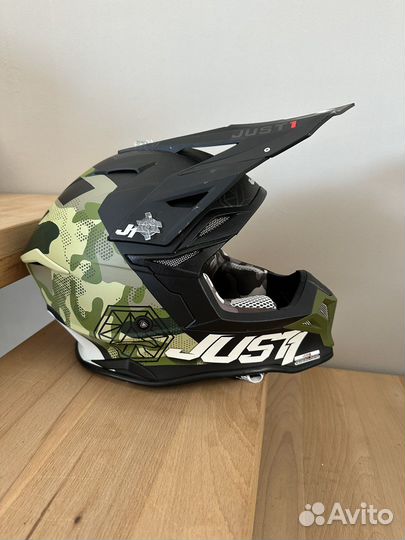 Мотошлем just 1 (S), маска для мото, экип