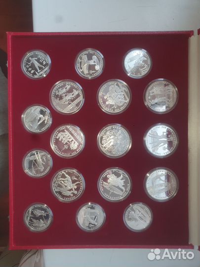 Набор монет Олимпиада 80