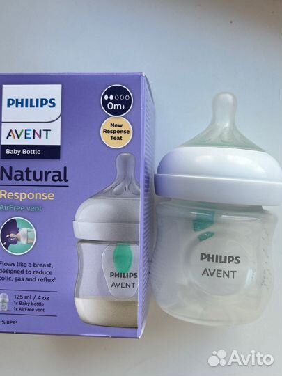 Бутылочка для кормления philips avent natural
