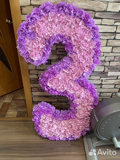 Цифра 3 на день рождения