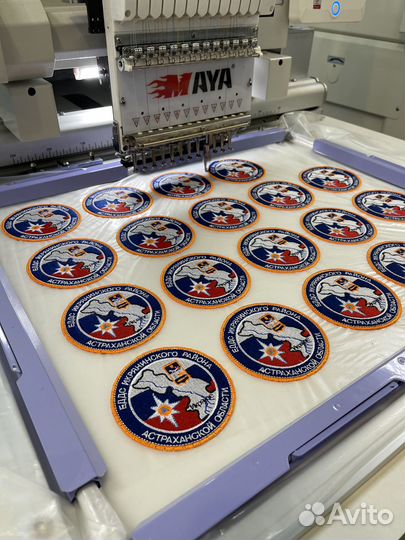 Машинная вышивка