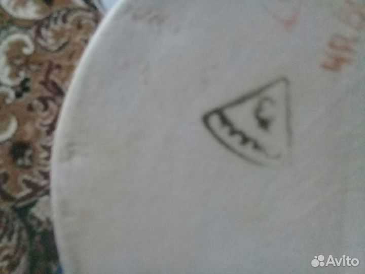 Ваза бутылка фарфор гжель СССР