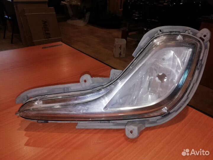 Фара противотуманная левая Hyundai Solaris