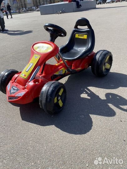 Веломобиль GO kart/ детский веломобиль