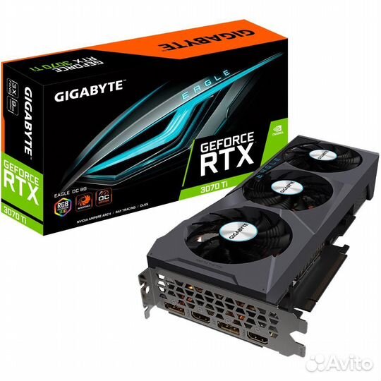 Видеокарта Gigabyte nVidia GeForce RTX 3070, GV-N3