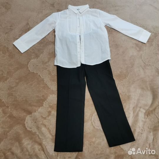 Рубашка и брюки для мальчика 116
