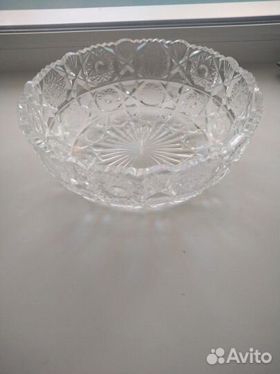 Хрустальная ваза