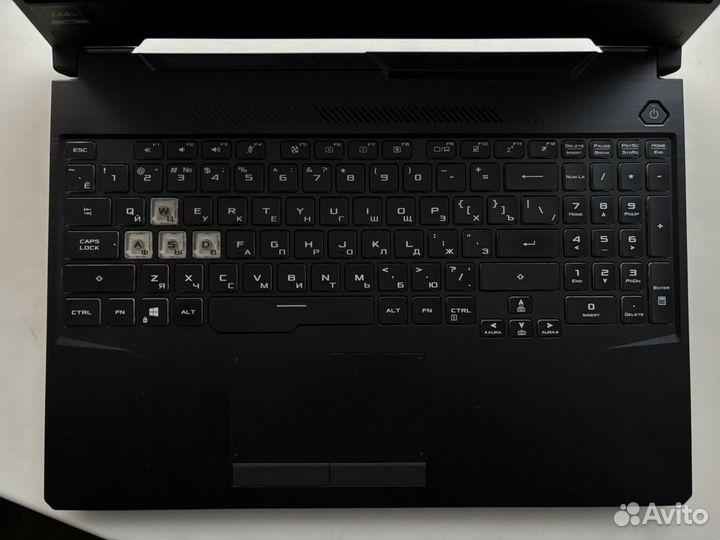 Игровой ноутбук Asus tuf gtx1650ti i5 16/512gb