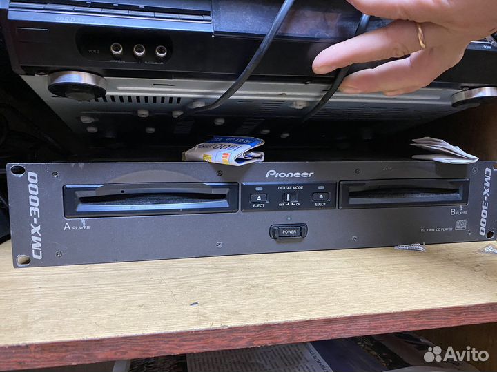 Pioneer CMX-3000 двойной DJ CD плеер