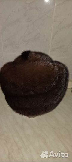 Шапка норковая женская