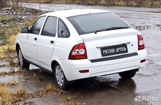 Накладка бампера Priora