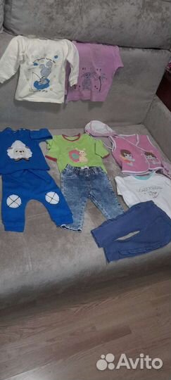 Вещи пакетом на девочку