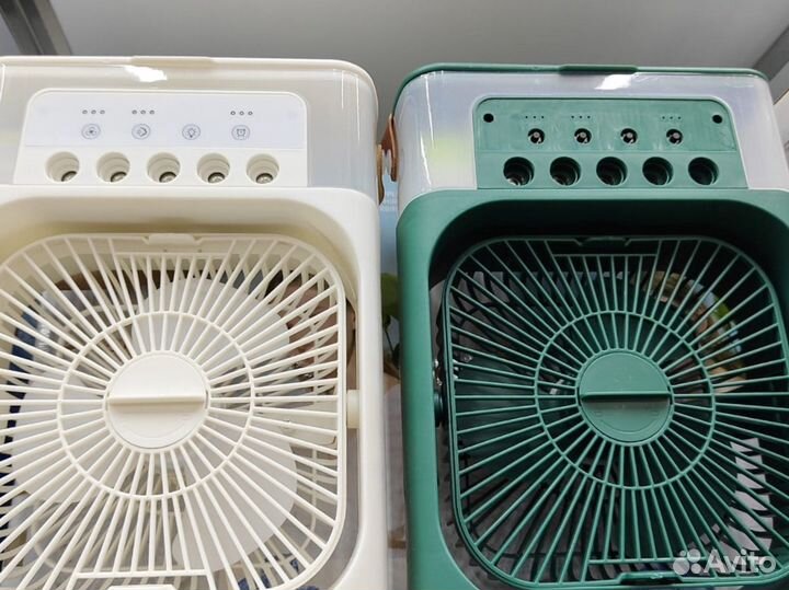 Вентилятор портативный с увлажнителем