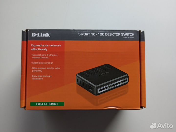 Коммутатор D-Link DES-1005A