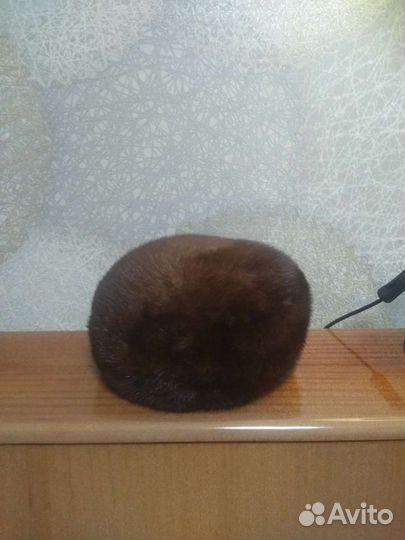 Женский норковый берет