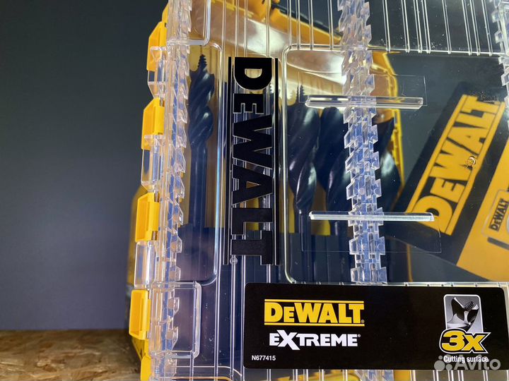 Набор спиральных сверл DeWalt DT90238 Extreme