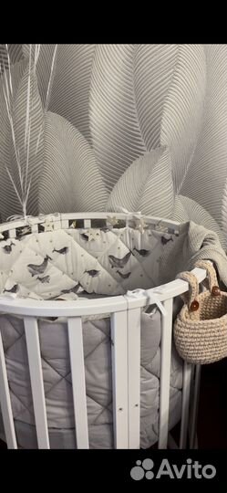 Бортики в детскую кроватку