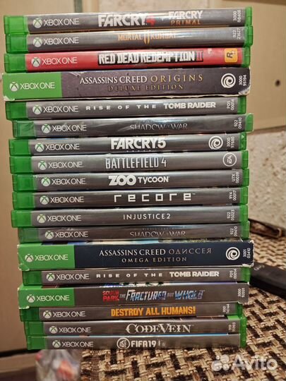 Игры на xbox One диски