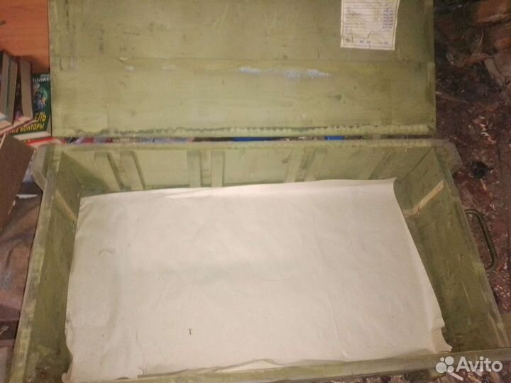 Ящик деревянный военный