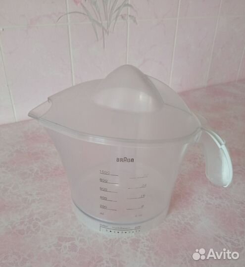 Соковыжималка цитрус Braun(Испания) 1л отличн.сост