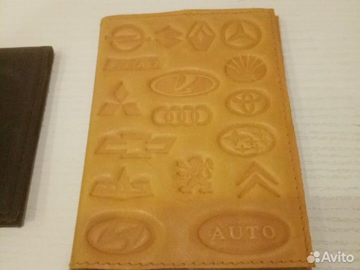 Кожаные новые для водительских документов
