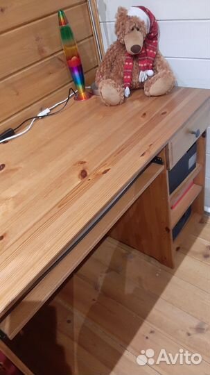 Компьютерный стол IKEA массив дерева