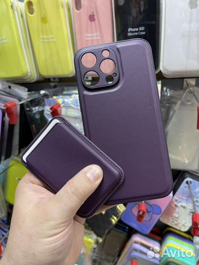 Чехлы для iPhone, MagSafe в комплекте с кошельком