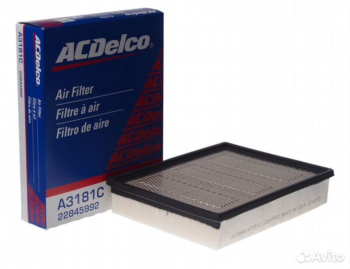 Фильтр воздушный chevrolet Silverado (00) (ACDelco