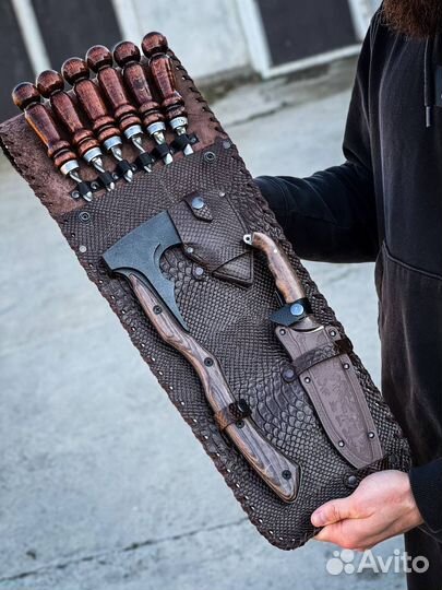 Шашлычный набор для пикника «Нож Топор»