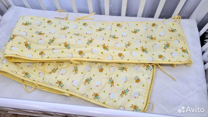 Бортики в детскую кроватку бесплатно