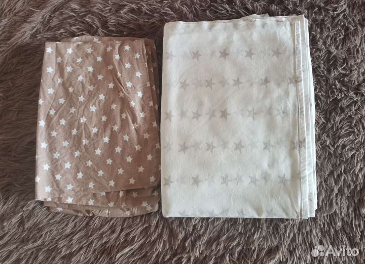 Комплект в кроватку/бортики/балдахин/одеяло/подушк