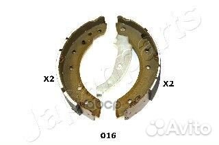 Колодки тормозные барабанные GF016AF Japanparts