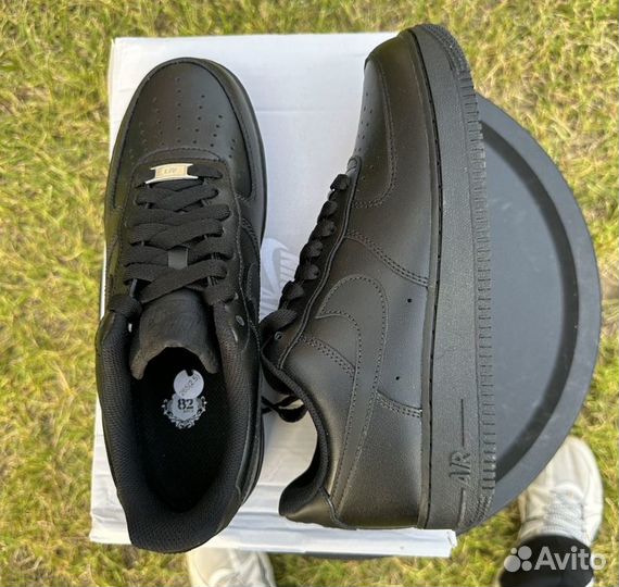 Nike Air Force 1'07 black low Оригинал