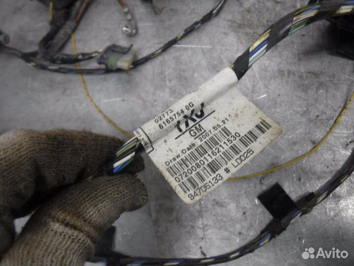 Жгут проводов заднего бампера Opel Astra H Z18XER