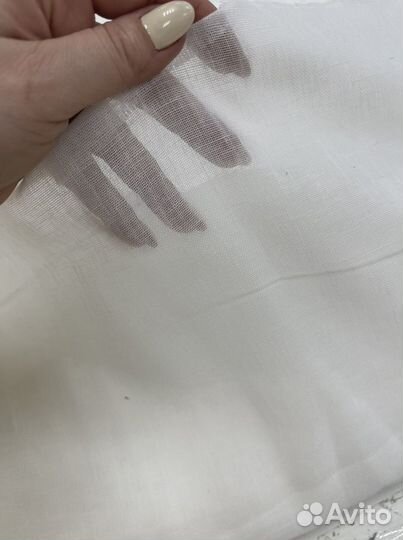 Шторы тюль лен