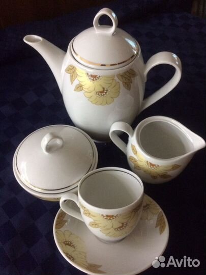 Сервиз кофейный Colditz гдр раритет