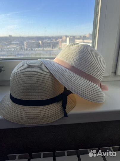 Соломенная шляпа детская h&m