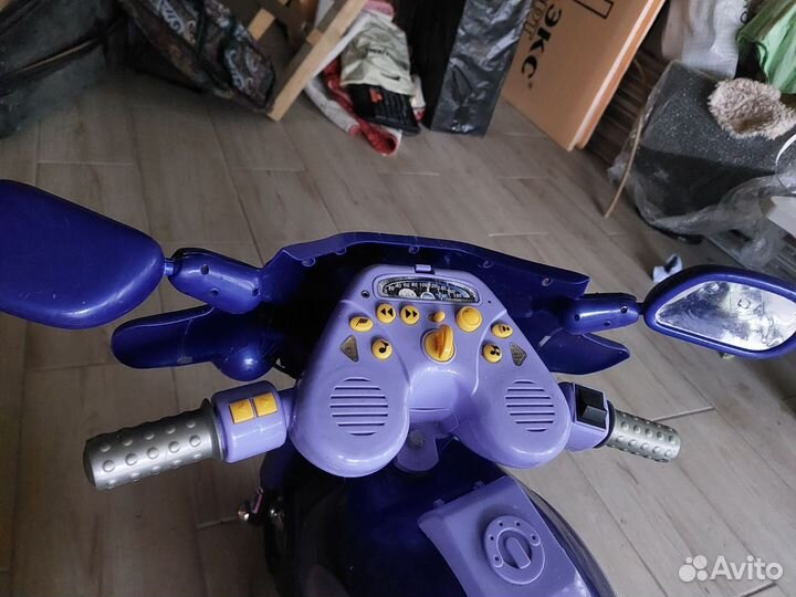 Детский мотоцикл на аккумуляторе бу