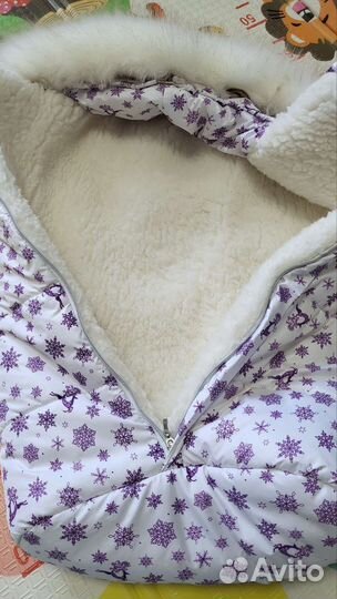 Зимний конверт и комбинезон в коляску