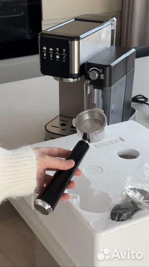 Кофемашина рожковая с капучинатором