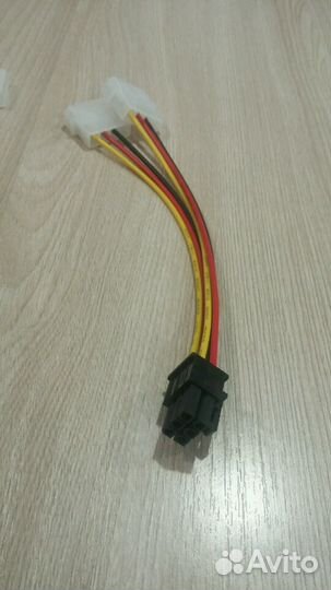 Переходники 8pin и 6pin. SATA molex