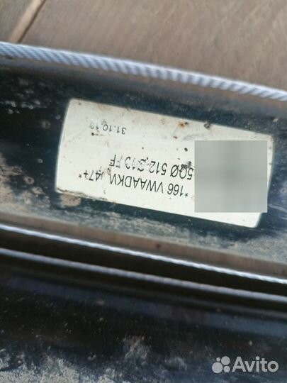 Задний амортизатор на Skoda Octavia a7