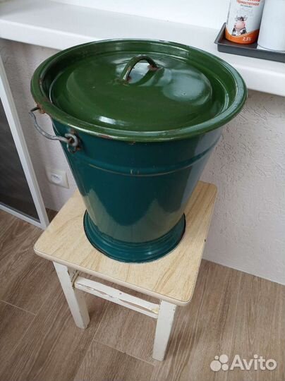 Продаются бак алюминиевый, и ведра,б/у,ссср