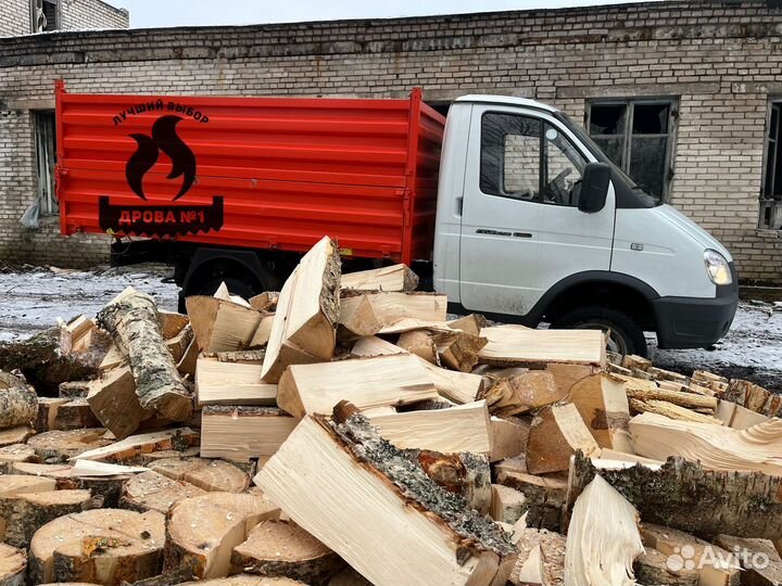 Дрова березовые колотые с доставкой