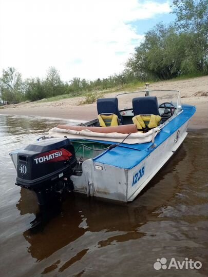 Прогресс 2 с мотором tohatsu 40