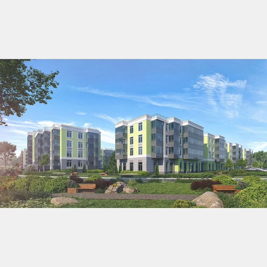 1-к. квартира, 36,5 м², 1/4 эт.